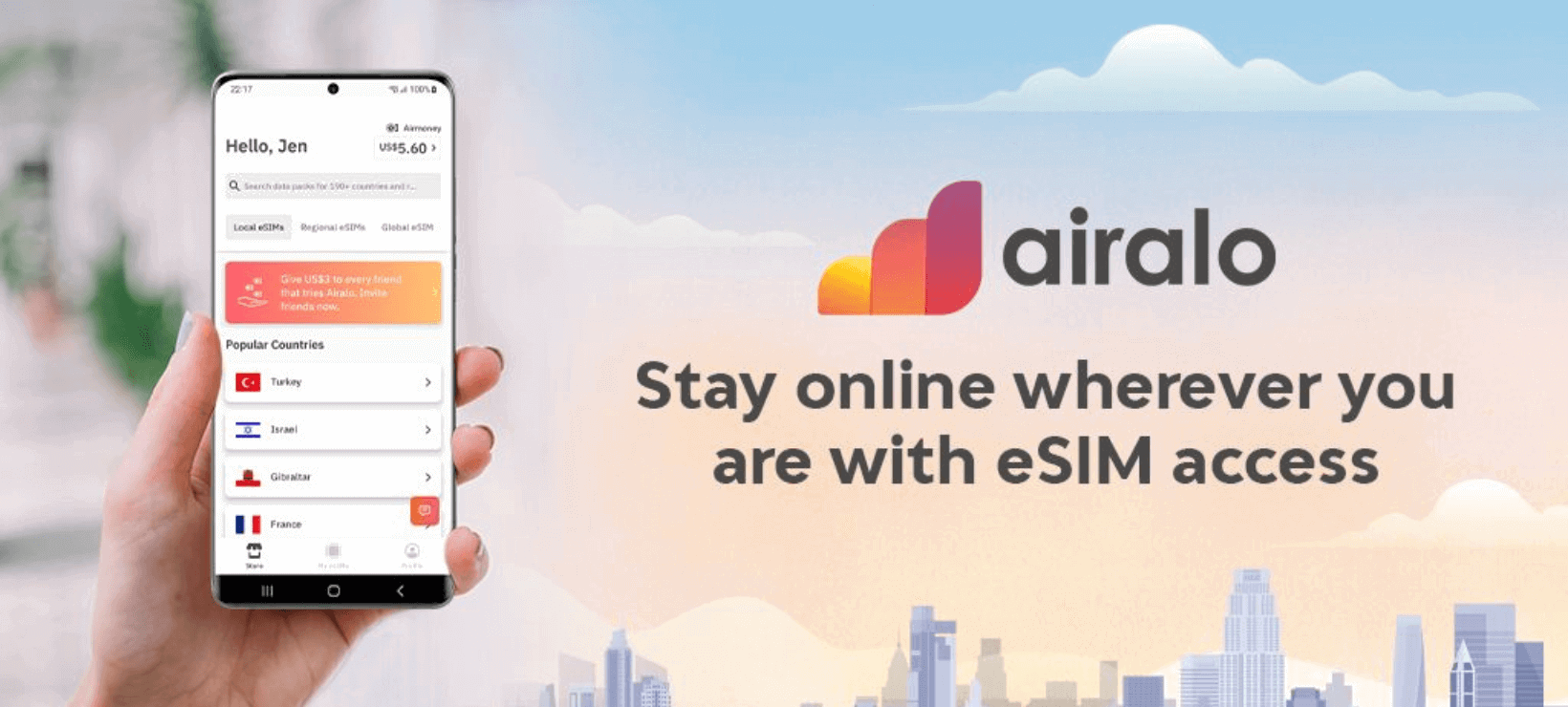 Stay Connected with Airalo