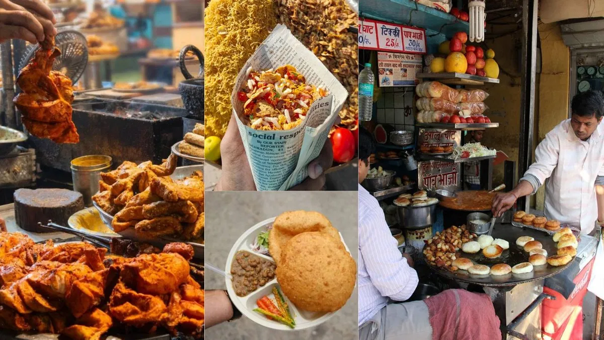 Modern Delhi's street food scene