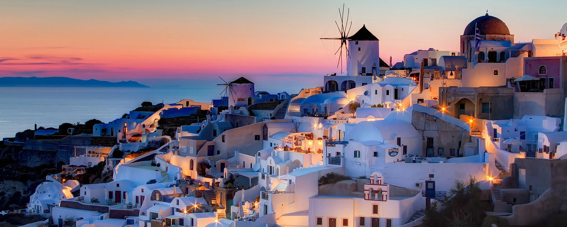 Santorini sunsets, quiet moments