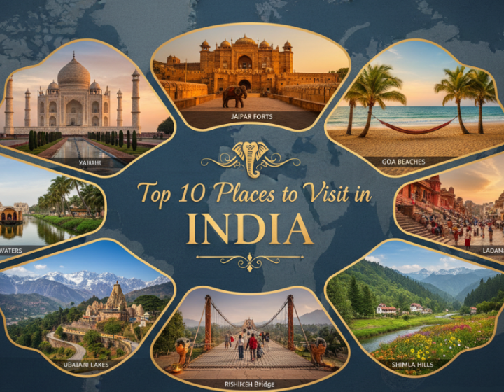 10 Places to Visit in India